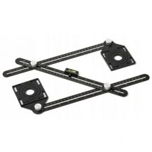 Szablon / wzornik nastawny do płytek /silver 25, 40, 45, 55, 75mm