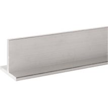 Té 20 X 20 X 2 Mm Longueur 2 M Alu Anodisé Argent Duval 41 0102 4032