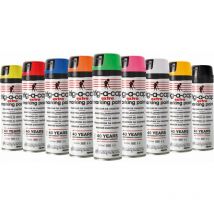 Ampere - Aerosol de marca de construcción roja de 500 ml de 500 ml