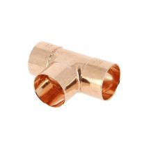 Té cuivre égal à souder Femelle Ø42