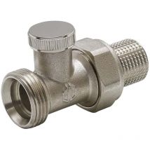 Conecterm France - Té de réglage droit - Mâle 1/2 (15/21) - Mâle 3/4 (20/27) ek (eurocône) - Conecterm