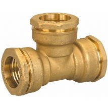 Té laiton égal compression acs pe Ø25