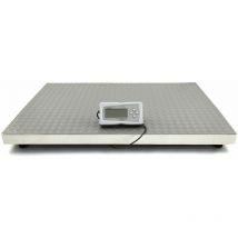 T-mech - Balance à Plate-Forme en Acier Inoxydable 90cm x 60cm avec Ècran lcd