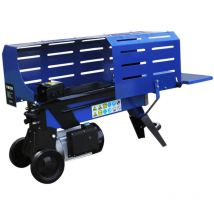 Monster-shop - Cortador Troncos Leña 5T Eléctrico 2000W para Cortar Madera Cortadora de Troncos Eléctrica Divisor de Troncos con 2 Cuchillas Dividir