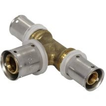 Blansol - Té multicouche à sertir réduit - Ø16x2,0 - Ø20x2,0 - Ø16x2,0 - multipex