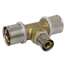 Té multicouche à sertir réduit - Ø32x3,0 - Ø20x2,0 - Ø32x3,0 - multipex