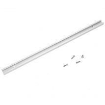 Ej.Life Aluminiumlegierung Gleitplatte T-Schiene 800 Mm T-Nut-Schiene T-Nut-Gleitplatte, mit Edelstahlschrauben Bandsägen für Oberfräsen