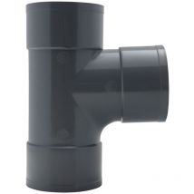 Té pied de biche femelle-femelle 87'30° ø100 sfc