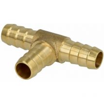 Le Sanitaire - Té pour flexible en laiton 3/4''