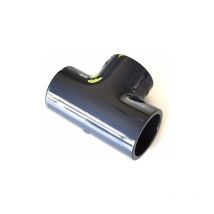 Té PVC Pression – U 90° / 32 mm intérieur F/F/F PN16 / Piscine et arrosage/égale 32mm