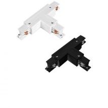 T Raccord pour rail Triphasé Couleur support: Noir
