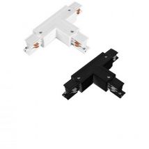 T Raccord pour rail Triphasé Couleur support: Blanc