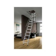 Elek. Bodentreppe : Deckenöffnung 70x110cm - Elec70/110-300