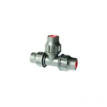 Palaplast - Té serrage extérieur cannelé Ø16 - lot de 10