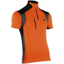 T-shirt à manches courtes X-treme Skin, en orange/gris, Taille 46/48 - PSS