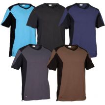 T-shirt da lavoro Cofra Azagra - xl - Nero