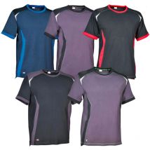 T-shirt de travail Cofra Alderton - l - Schwarze