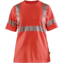 T-shirt de travail haute visibilité femme 3502 - Rouge xxl