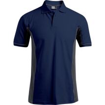 T-shirt fonctionnel – Taille M – Navy et gris clair – Jardin piscine