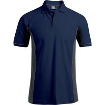 T-Shirt Funzionale Blu-Grigio Chiaro – Taglia M – 55% Cotone, 45% Poliestere – Resistenza Cromatica – CoolDry