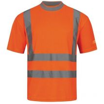 T-shirt de signalisation brian taille xxl orange 75 % pes / 25 % coton