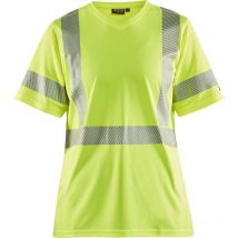 T-shirt de travail haute visibilité anti-UV femme 3336 - Jaune fluo s
