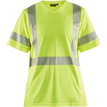 T-shirt de travail haute visibilité anti-UV femme 3336 - Jaune fluo m