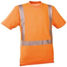 T-shirt Haute visibilité orange vif ,Taille L