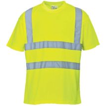 T-Shirt Hi-Vis couleur : Jaune taille m Portwest
