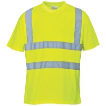 T-Shirt Hi-Vis couleur : Jaune taille l Portwest
