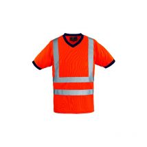 Kurzarm-Arbeits-T-Shirt yard - Fluo Orange m - 44/46