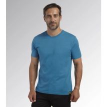 T-shirt de travail manches courtes atony organic - Bleu l