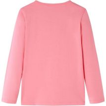 T-shirt enfants à manches longues rose 140