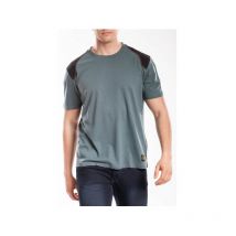 T-Shirt Col Rond - Manches Courtes - Coupe Confort - Gris - 100% Coton - Taille s
