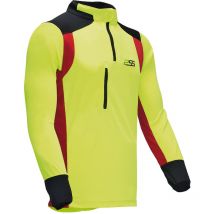 T-shirt technique X-treme Skin, jaune/rouge, Taille 50/52
