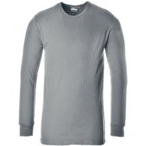 T-shirt Thermique Manches Longues Gris 2XL