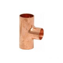 T-Stück mit Lötanschluss Löt 95130 in 54x54x42mm Kupfer