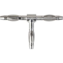 Tfs 1241 Sicherungs-steckverbinder Buchse 4 Mm, Buchse 4 Mm - Buchse 4 Mm Nickel 1 St. - Schützinger