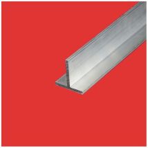 Profile alu en t 40x40 Epaisseur en mm - 4 mm, Longueur en metre - 3 metres, Sections en mm - 40 x 40 mm