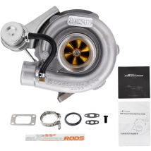 T04E Billet Turbo T3 4 bolt V-band Universal Turbocharger for 1.5-2.5L 4 6 Cyl