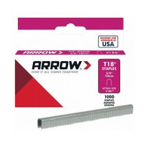 T18 Staples 10mm (3/8in) (Box 1000) ARRT1838S - Arrow