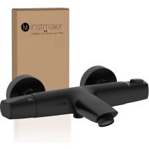 T2 Thermostat Wannenfüllarmatur, Schwarz