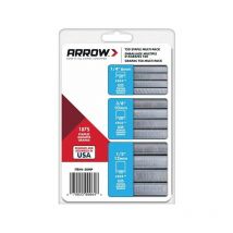 Arrow T50 Staples Multi Pack 6mm 10mm & 12mm (Box 1875, 3 x 625) ARRT50SMP