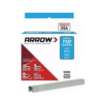 Arrow - T50 Staples 6mm (1/4in) (Bulk Pack 5000) ARRT5014IP