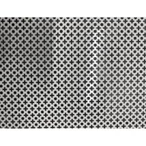 Schiavetti - 2 x feuille perforée pour radiateurs blanc