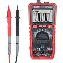 Lifcausal - TA801C Multimètre numérique Testeur professionnel True rms Multimètre Auto Range Mini testeur multifonctionnel ohm ncv Voltmètre