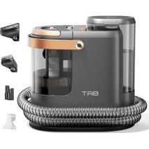 TAB 18KPa Aspirateur Nettoyeur portable pour tissus humides Convient aux Canapés, Tapis, Rembourrage, Voitures