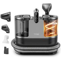 Aspirateur Nettoyeur por le pour tissus humides et secs à chauffage rapide Convient aux Canapés, Tapis, Rembourrage, Voitures Lavage à l'eau chaude