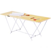 Ocai - Tavolo pieghevole per carta da parati 60 cm x 2 m