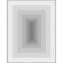 Rahmen 100X3X130 Methacrylat, optisch grau